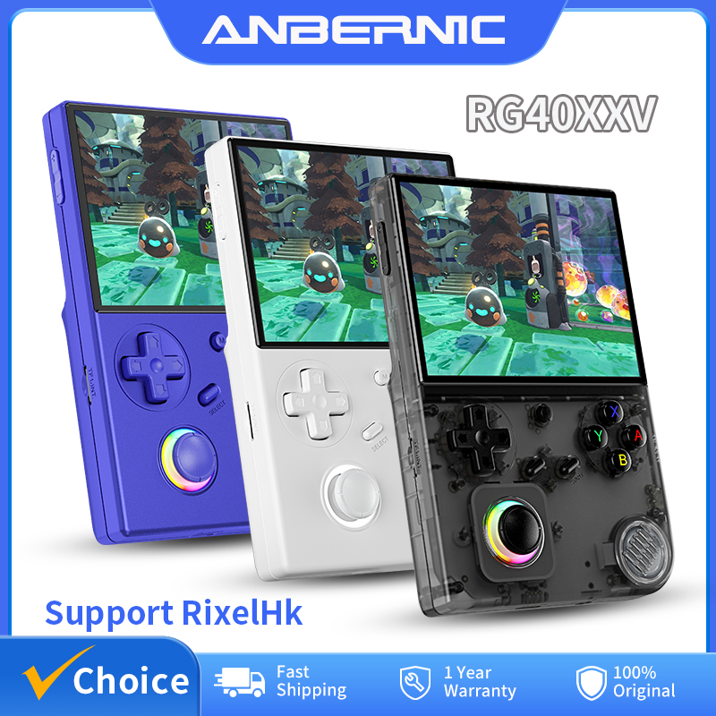 Retro Gaming Device - ANBERNIC RG40XXV レトロハンドヘルドゲームコンソール 4 インチ IPS