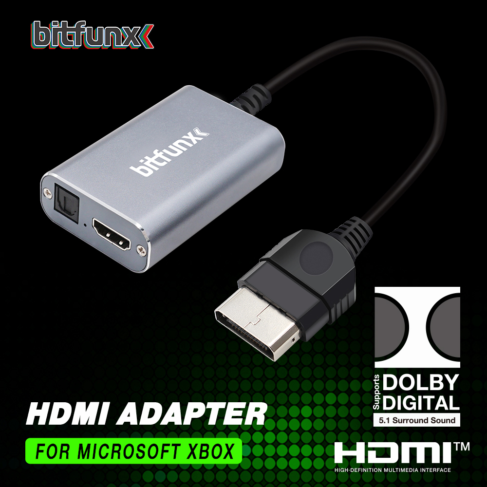 Retro Gaming Cables - ビットファンクス HDMI ™ XBOX クラシック レトロ