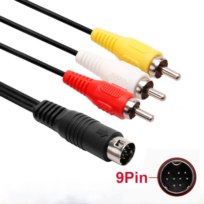 Retro Gaming Cables - 1.8m AVケーブル SEGA Genesis II III/MD