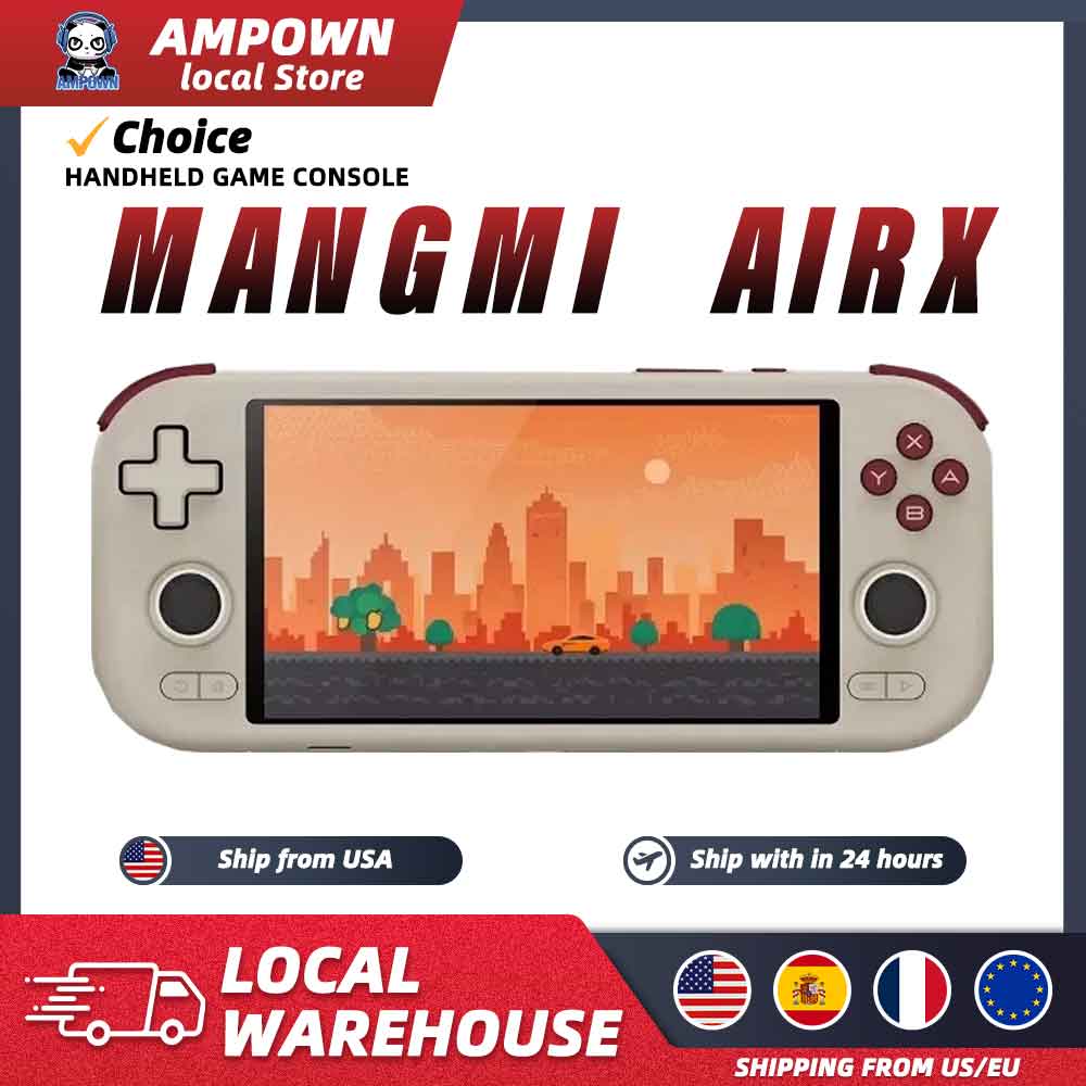 Retro Gaming Device - AMPOWN MANGMI AIR X ハンドヘルドゲーム機 Snapdragon