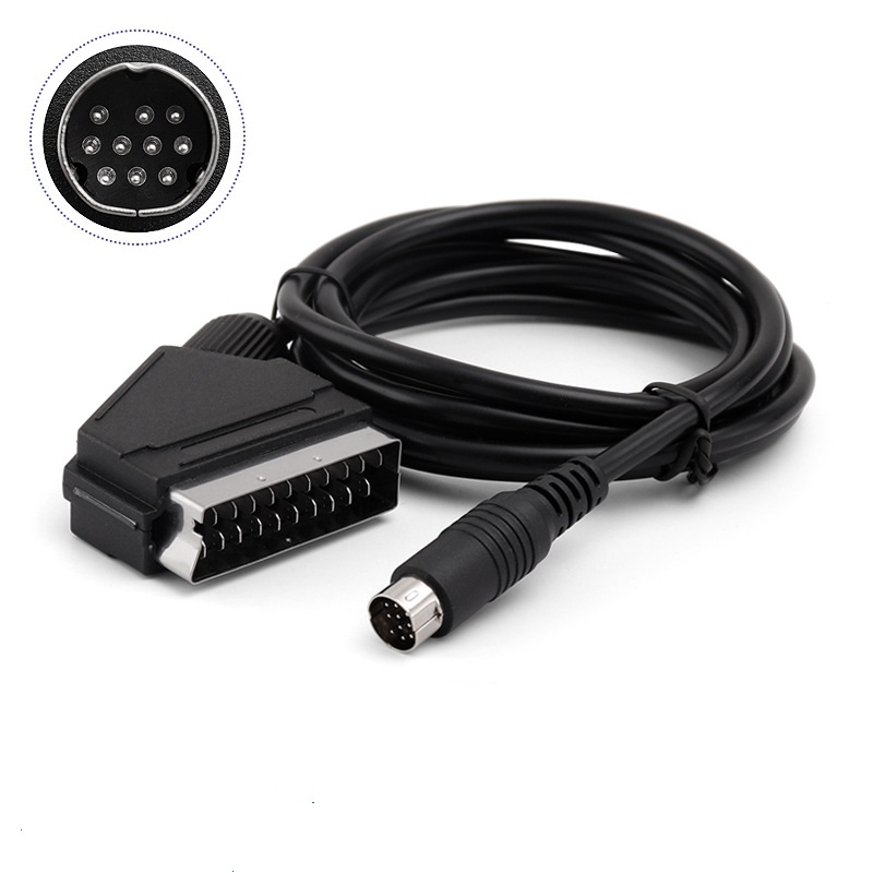 本物のrgb scartケーブルテレビリードのためのsega - Retro Gaming Cables のレビューと価格