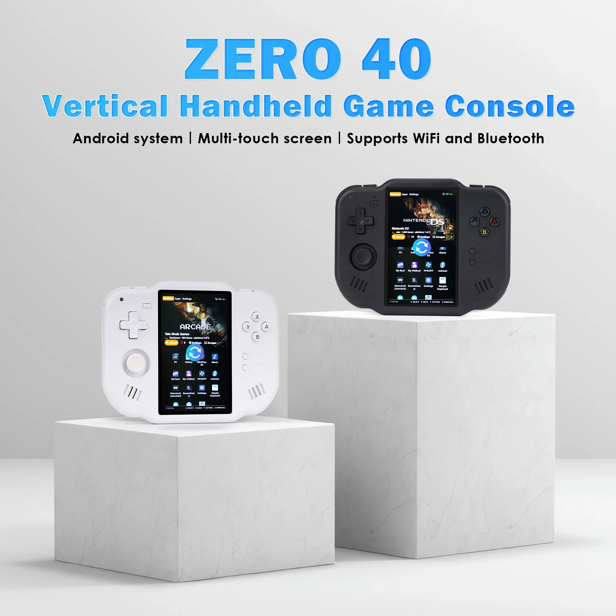 AMPOWN ZERO 40 ビデオゲームコンソール 4イン - Retro Gaming Device のレビューと価格
