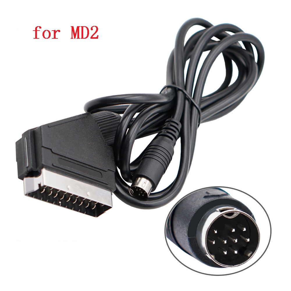 高品質 RGB Scart ケーブル Sega Megadr - Retro Gaming Cables のレビューと価格