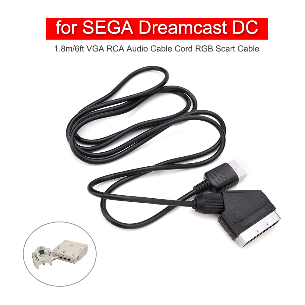 RGB スカートケーブル SEGA ドリームキャスト DC  - Retro Gaming Cables のレビューと価格