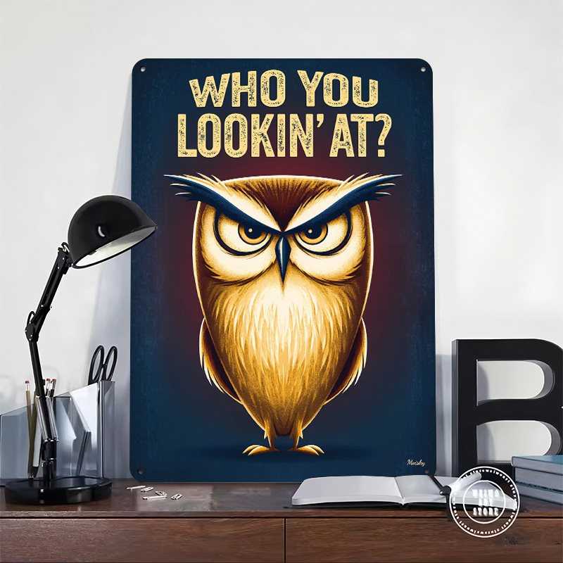 Who You Lookin’ At – Angry Owl - Retro Gaming At のレビューと価格