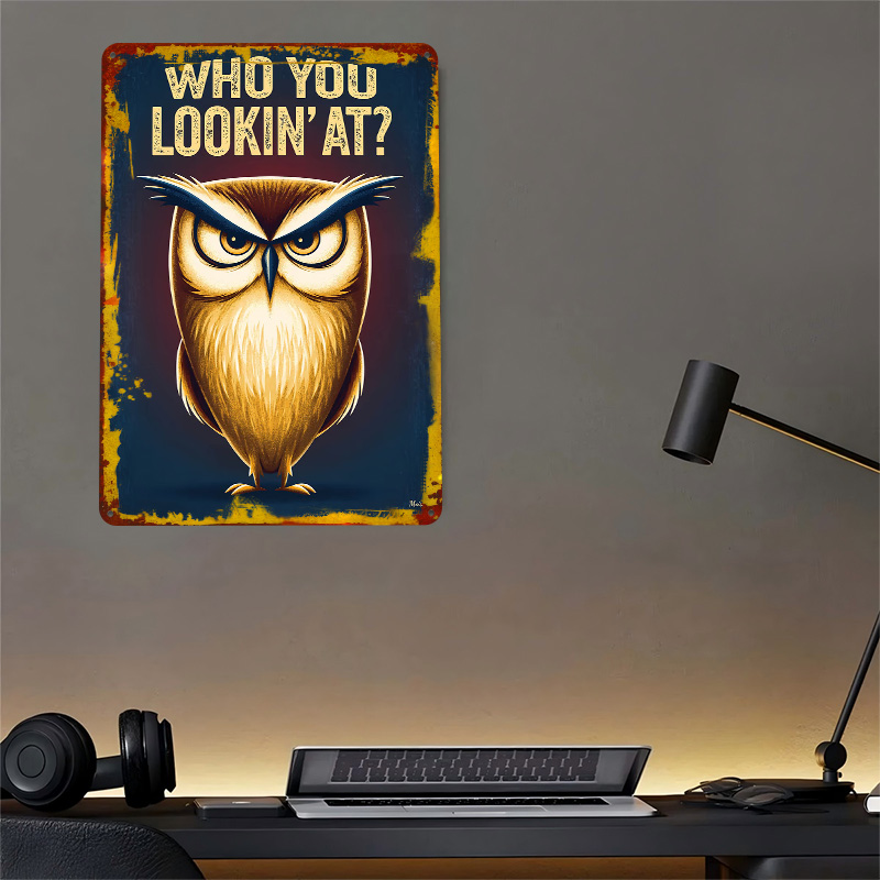 Who You Lookin’ At – Angry Owl - Retro Gaming At のレビューと価格