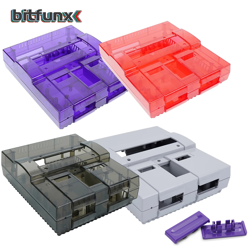 Bitfunx-Nintendo Switch用の透明な保護 - Retro Gaming Case のレビューと価格