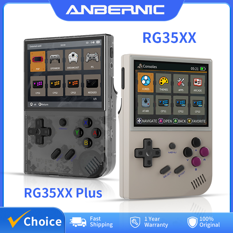 ANBERNIC RG35XX Plus/RG35XX レト - Retro Gaming Icons のレビューと価格