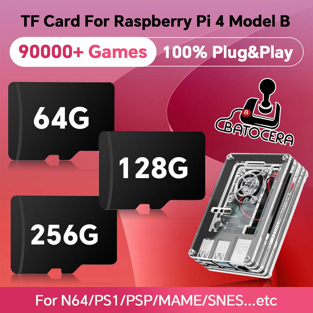 レトロゲームカード Raspberry Pi 4 モデルB用 - Retro Gaming Raspberry Pi 4 のレビューと価格