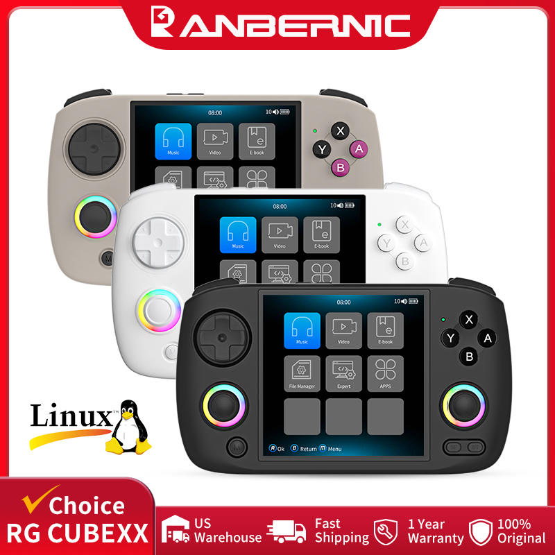 ANBERNIC RG CubeXX 携帯ゲーム機 3.95 - Retro Gaming Device のレビューと価格
